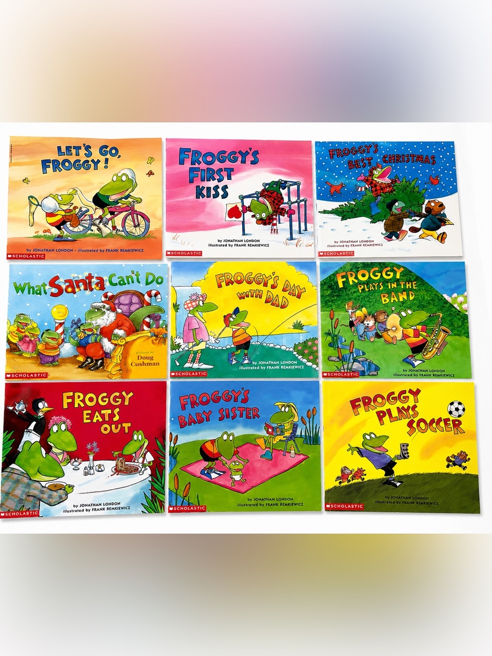 Jonathan London Froggy Book Lot of 9 | Scholastic Picture Books Kindergarten -1